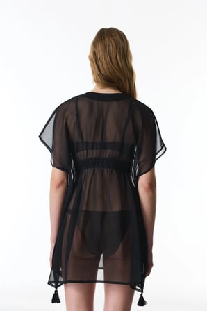 Si̇yah Basic Kaftan