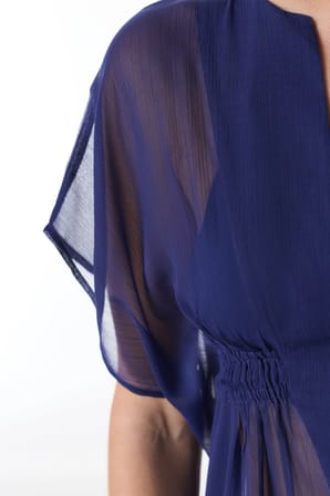 Lacivert Basic Kaftan