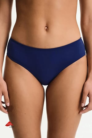 Lacivert Orta Bel Hipster Bikini Altı