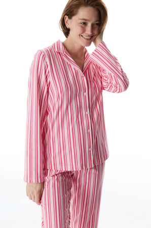 Pembe Sleeper Club Pamuklu Gömlek Pantolon Pijama Takımı