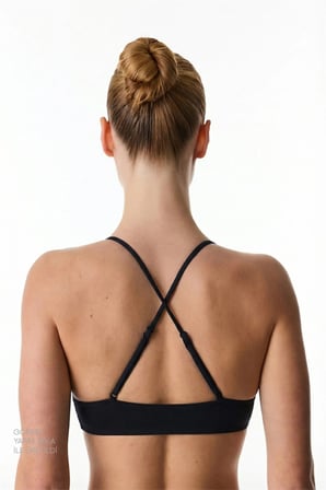 Si̇yah Bralet Bikini Üstü