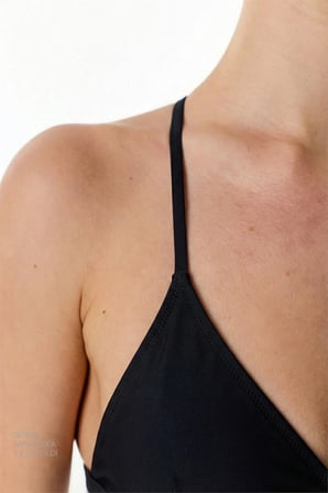 Si̇yah Bralet Bikini Üstü