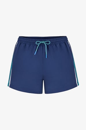 Erkek Mavi Retro Tennis Şort
