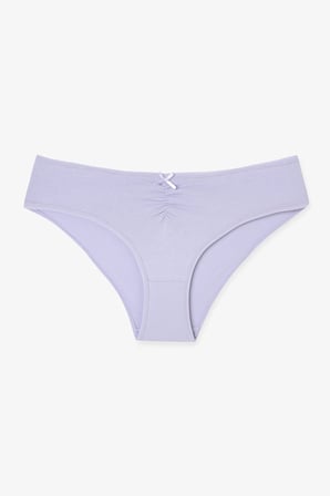 Renkli Festival Bloom V Model3'lü Pamuklu Slip Külot