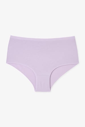 Renkli Fair Orchid 3'lü Yüksek Bel Slip Külot