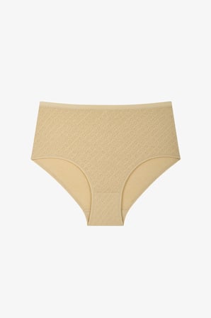 Renkli Sweet Feel 3'lü Pamuklu Pointel Yüksek Bel Slip Külot