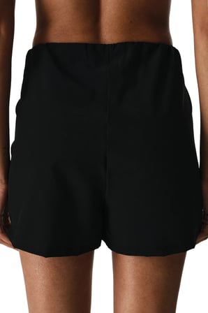 Si̇yah Skirt Deniz Şortu