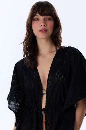Si̇yah Mei Kimono