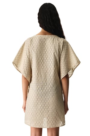 Pastel Bej Neri Kaftan