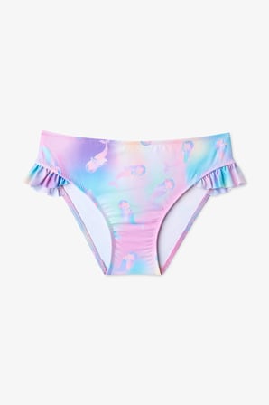 Kız Çocuk Deniz Kızı Üçgen Bikini Takımı