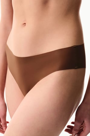 Kahverengi Lazer Kesim Brazilian Külot