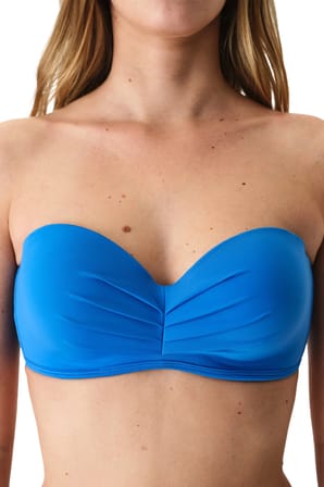 Okyanus Mavi Lotus Bikini Üstü