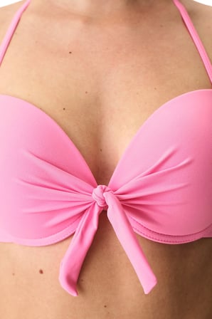 Pembe Cup Bikini Üstü