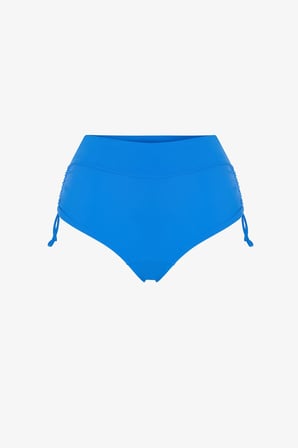 Okyanus Mavi Yüksek Bel Bikini Altı