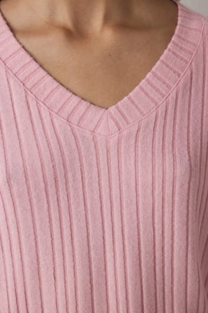 Pembe Cozy Pink Pantolon Termal Etkili Pijama Takımı