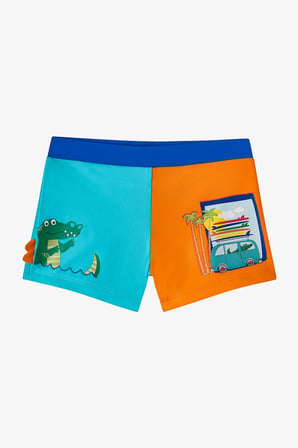 Renkli Erkek Çocuk Carnaval Energy Trunk Mayo