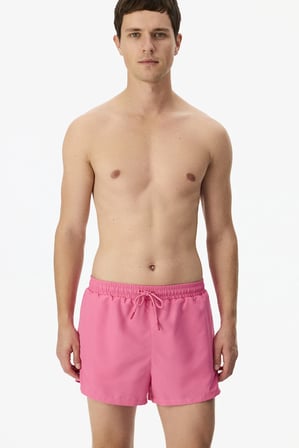 Erkek Pembe Basic Şort