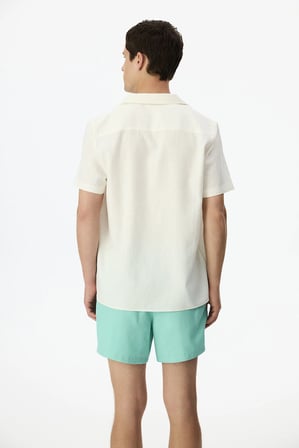 Erkek Turkuaz Basic Turquoise Şort