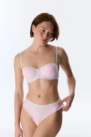 Pembe Bloom Sütyen