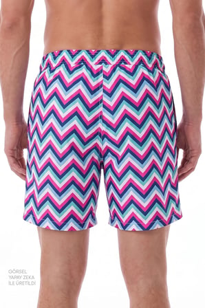 Erkek Zigzag Revival Şort