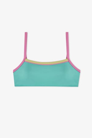 Kız Çocuk Mint Candy Bandeau Bikini Takımı