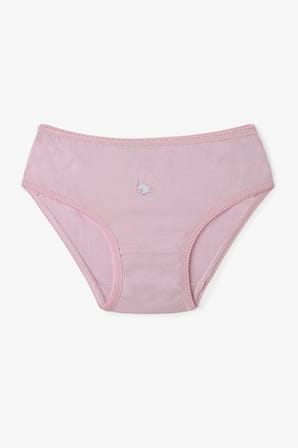 Kız Çocuk Pembe Sleepycorn Unicorn Desenli 5'li Slip Külot