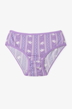 Kız Çocuk Pembe Sleepycorn Unicorn Desenli 5'li Slip Külot
