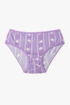 Kız Çocuk Pembe Sleepycorn Unicorn Desenli 5'li Slip Külot