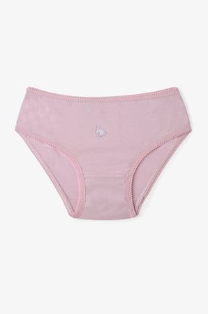 Kız Çocuk Pembe Sleepycorn Unicorn Desenli 5'li Slip Külot