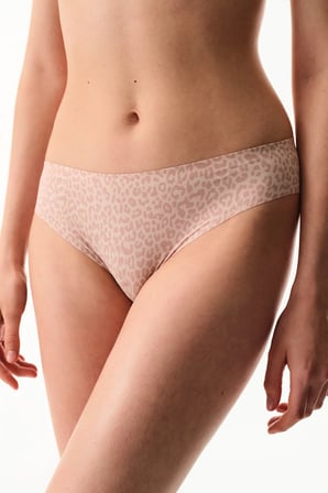 Pembe Leopar Slip Külot