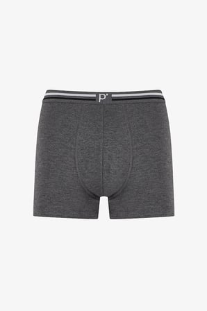Erkek Yeşil Line Geometrik Desenli 3'lü Boxer