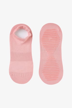 Bordo Non Grip Sport  2li Patik Çorap