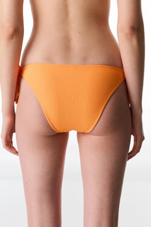 Turuncu Aisha Dokulu Orta Bel Bikini Altı