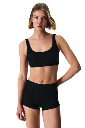 Siyah Aspen Boxer Bikini Altı