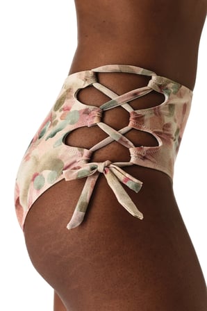 Renkli Aires High Fashion Bikini Altı