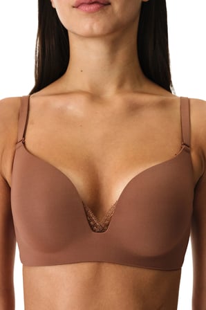 Kahverengi Eliza Push Up Destekli Sütyen