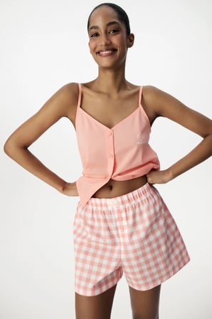 Pembe Rahat Club Atlet Pijama Üstü