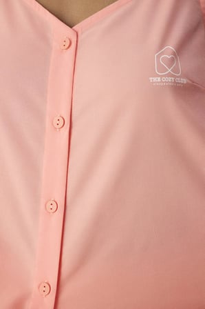 Pembe Rahat Club Atlet Pijama Üstü
