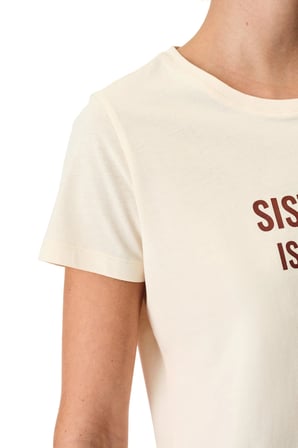 Renkli Sisterhood Pamuklu Şortlu Pijama Takımı