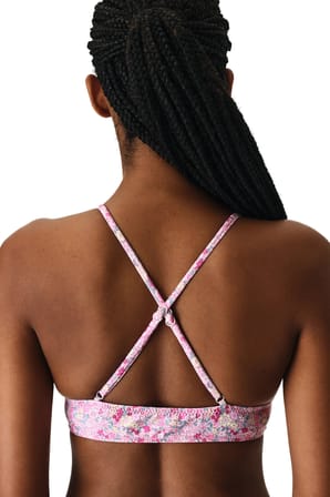 Amira Bralet Çıtır Çiçek Desenli Bikini Üstü