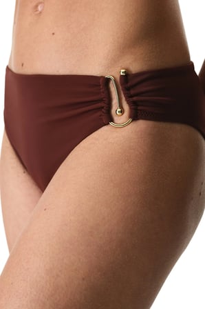Kahverengi Jasmine Side Bikini Altı