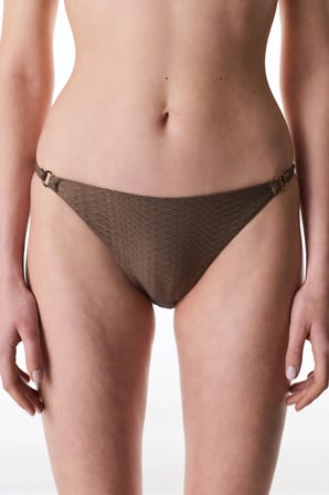 Kahverengi Are Side Bikini Altı