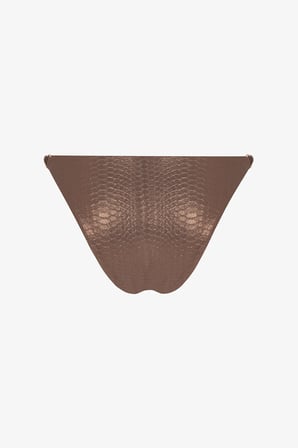 Kahverengi Are Side Bikini Altı