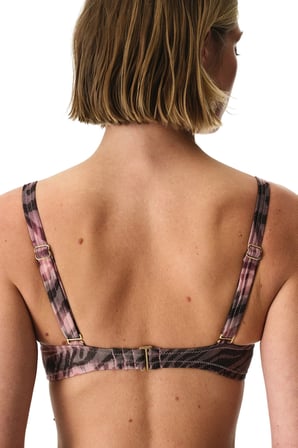 Renkli Cesira Pink Beauty Toparlayıcı Bikini Üstü