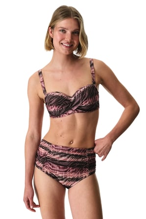 Renkli Cesira Pink Beauty Toparlayıcı Bikini Üstü