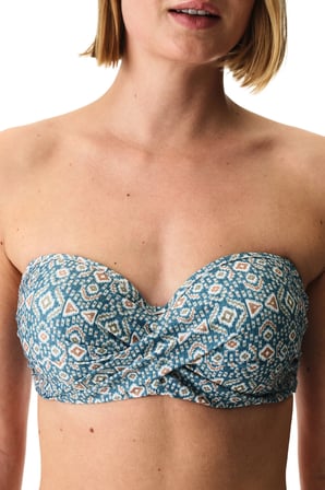 Beatriz Beauty Form Etnik Desenli Bikini Üstü