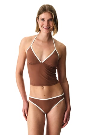 Açık Kahverengi Fiona Tankini Bikini Üstü
