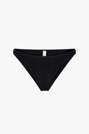 Siyah Mollie Cross Bikini Altı