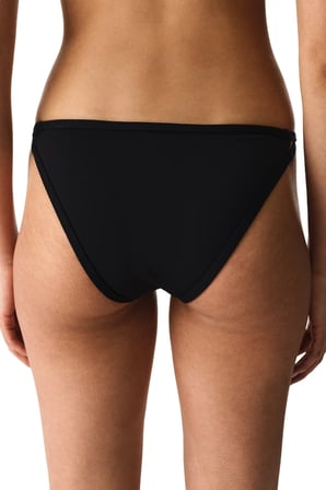 Si̇yah Mollie Cross Orta Bel Bikini Altı