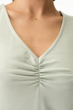 Açık Yeşil Serenity Atlet Pijama Üstü